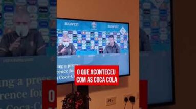 DESCOBRIRAM O QUE ACONTECEU COM A COCA COLA POR CAUSA DO CRISTIANO RONALDO #shorts