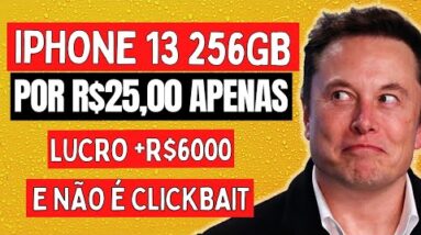 Como Comprar Iphone 13 por R$25 Como Ganhar Dinheiro na Internet