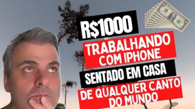 Ganhe R$1000 por Mês com IPHONE Sentado em Casa | Venda isso Agora