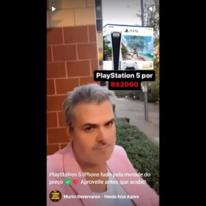 PlayStation 5 IPhone tudo pela metade do preço ✅❤️ Aproveite antes que acabe!