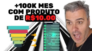 R$100.000 POR MES COM UM PRODUTO DE R$10.00 | ESTRATEGIA DE PLR MARAVILHOSA