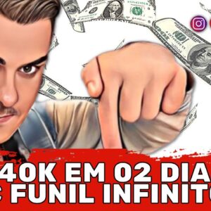 +40K FUNIL DE VENDAS INFINITO EM 2 DIAS | 100% ORGANICO